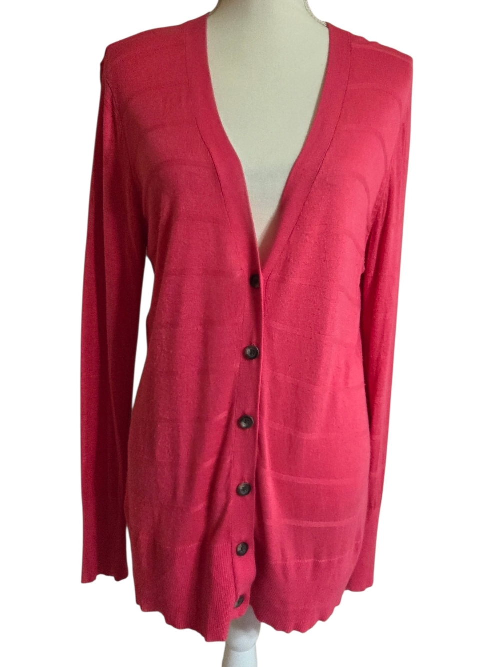 Merona Coral/Pink Cardigan